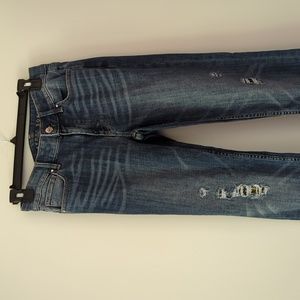 White House Black Market Everyday Soft Denim Jeans Slim Mid Rise Size 4 …